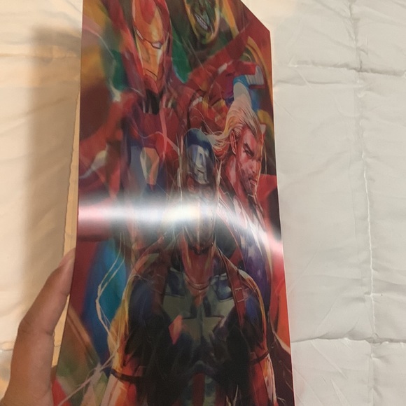 The AVENGERS 3D POSTER MARVEL DISNEY SUPERHERO - Picture 4 of 8
